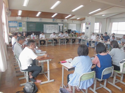 防災教育連絡会議の様子1