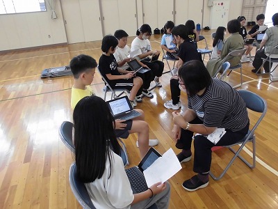 交通安全リーダーと語る会1