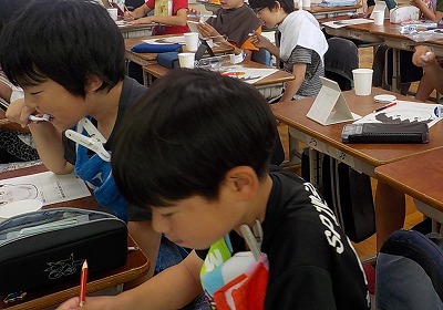 歯磨きの様子2
