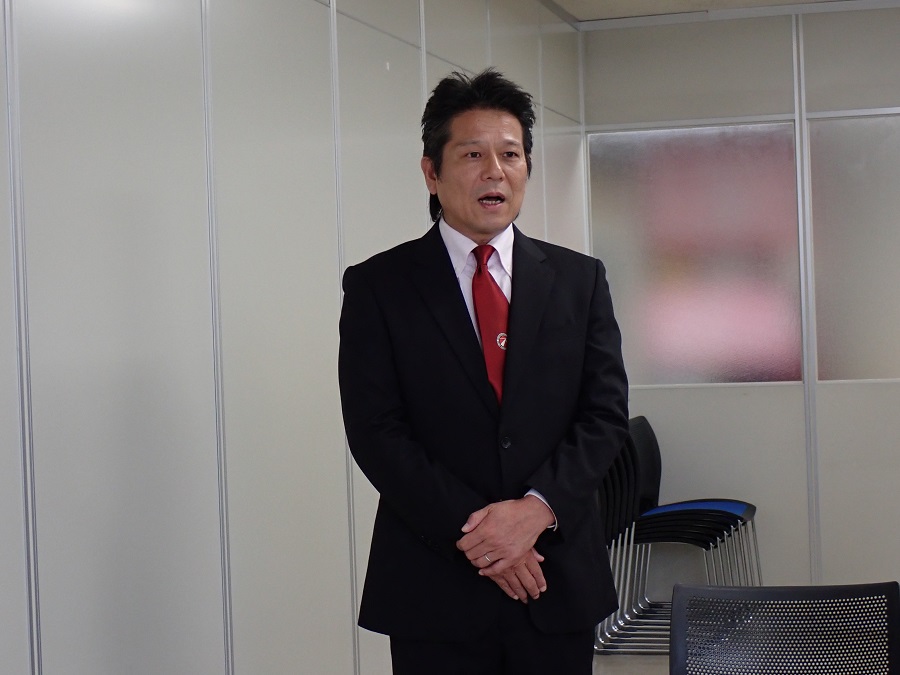 大道塾富士山支部の高橋代表