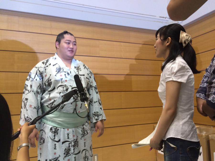 お相撲さんインタビュー