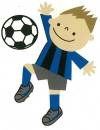 （イラスト）サッカー少年