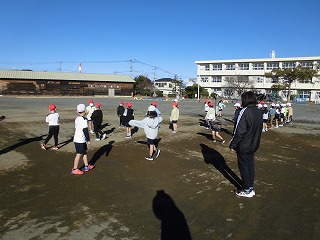 体育の授業の様子1