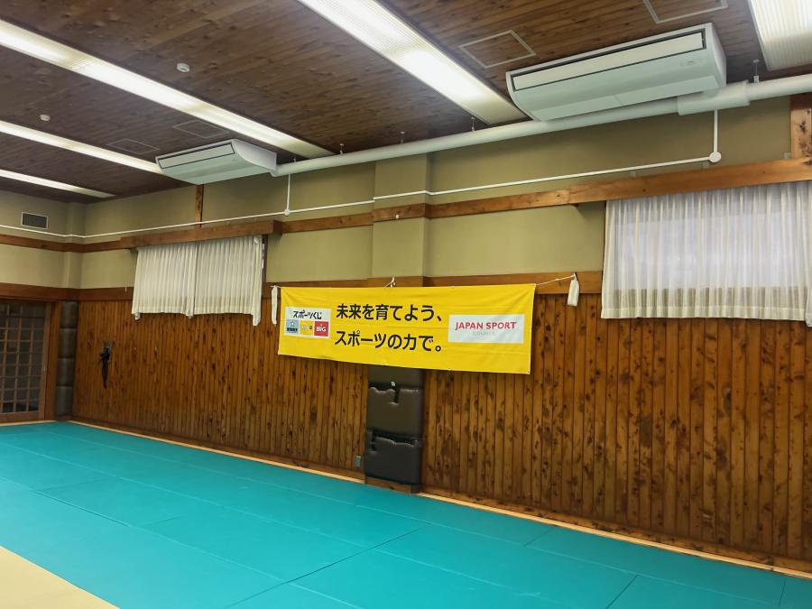 富士体育館柔道場