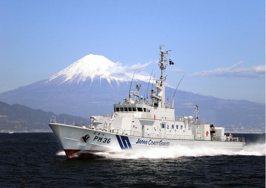 海上保安部巡視船おきつ