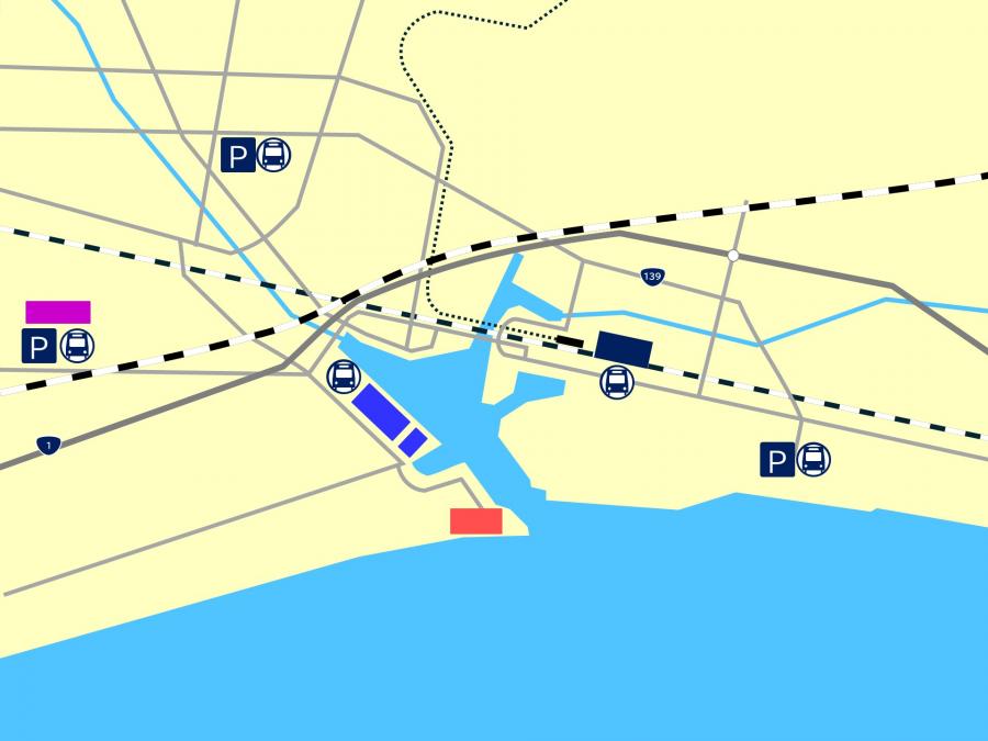 会場周辺レイアウト