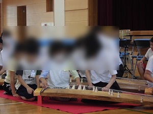 箏演奏体験
