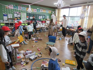 一笑祭り「児童会行事」の様子1