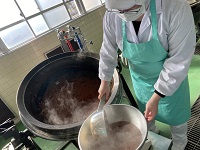 調理の様子