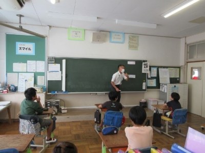 1月4日　ひまわり学級　道徳「ぽかぽか言葉」