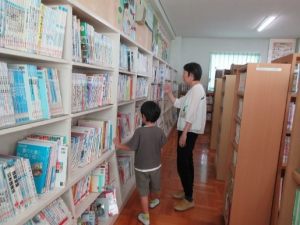 1月5日　ひまわり学級　国語「本の題名しりとりをしよう」1