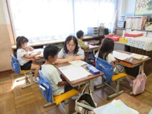 1月11日　2年生　国語「わにのおじいさんのたからもの」3