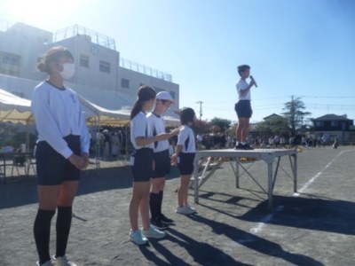1月12日「スポーツ大会　閉会式」1
