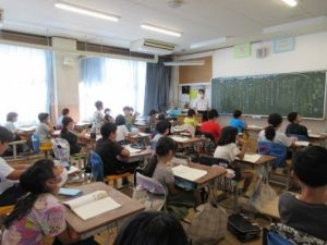 1月16日　4年生　国語「一つの花」1