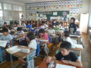 1月22日　3年生　道徳「しんぱんは、自分たちで」3