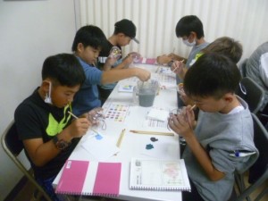 1月25日　6年生「修学旅行2日目　風鈴絵付け体験2　～最終号～」2