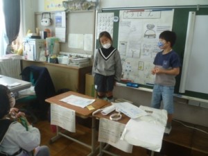 2月1日　2年生　生活「笑顔のひみつ探検隊」1