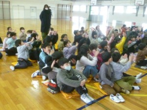 2月6日　田子浦プロジェクト委員会「クイズを通して学校のルール」2