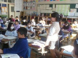 2月13日　3年生　社会「地域の安全を守る　～事故や事件から町を守る～」2