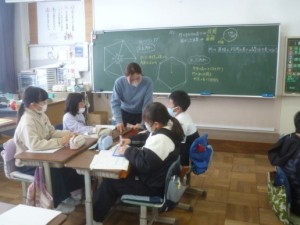 2月13日　5年生　算数「正多角形と円」1
