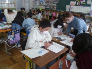 2月13日　5年生　算数「正多角形と円」2