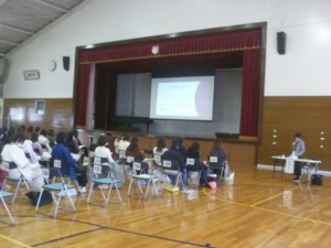 2月14日　新1年生「入学説明会」2