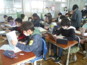 2月14日　6年生　算数「データの活用」1