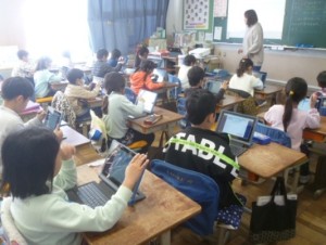 2月16日　1年生　算数「20より大きな数を数えよう」1