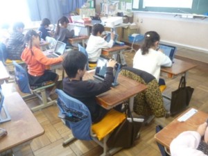 2月16日　1年生　算数「20より大きな数を数えよう」2