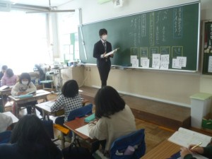 2月21日　3年生　国語「漢字の広場」1