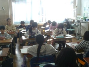 2月21日　3年生　国語「漢字の広場」2