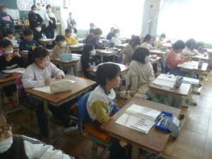 2月21日　3年生　国語「漢字の広場」3