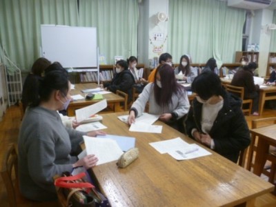 2月22日「PTA新旧役員会、引継ぎ会」2
