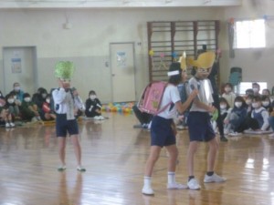 2月28日「卒業を祝う会(3) ～オープニングのミニ劇場～」2