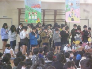 3月5日「卒業を祝う会(8) ～5年生の出し物～」3