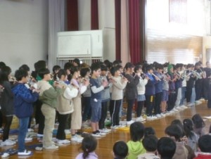 3月6日「卒業を祝う会(10) ～6年生からのお礼～」2