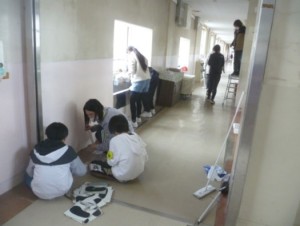 3月8日　6年生「卒業プロジェクト ～田子小クリーン大作戦(2)～」1