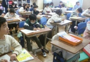3月19日　2年生　国語「漢字の広場 ～同じ読み方の漢字～」3