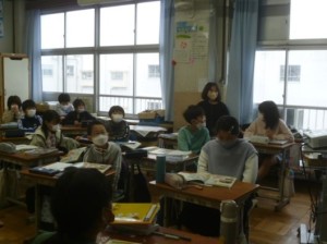 3月19日　4年生　社会「国際交流のさかんなまちづくり」3