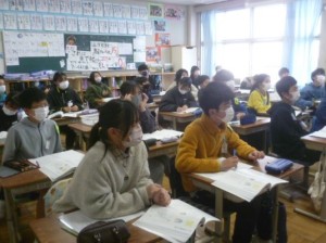 3月19日　6年生　国語「日本語の文学」2