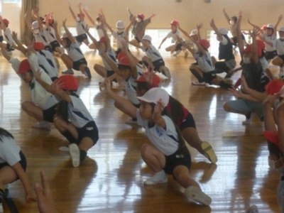 10月30日　スポーツ大会「団体演技（ダンス）に向けて」3