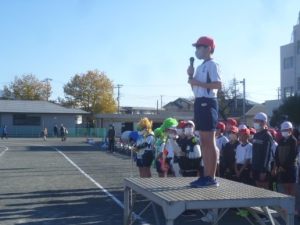 11月22日「スポーツ大会　開会式」1