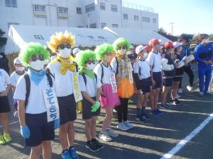 11月22日「スポーツ大会　突撃インタビュー」1