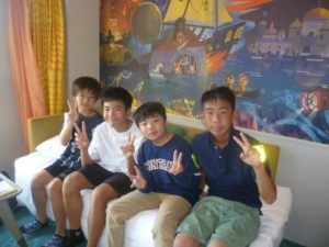 12月4日　6年生「修学旅行2日目　起床」1