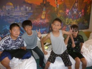12月4日　6年生「修学旅行2日目　起床」2