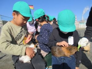 12月14日　1年生　生活「なかよくなろうね　小さなともだち1　～1日どうぶつ村～」1