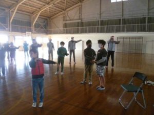 12月18日　ひまわり学級「小中合同クリスマス会」2