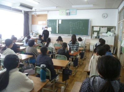12月22日「冬休み前の朝礼」2