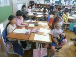 12月27日　3年生　総合「田子浦地区の自慢を紹介しよう」3