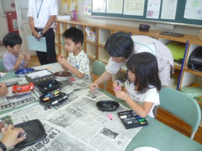 10月28日　ひまわり学級　図工「カレンダーを作ろう」2